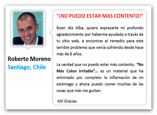 testimonio-roberto | No Más Colon Irritable