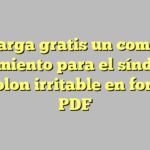Descarga gratis un completo tratamiento para el síndrome del colon irritable en formato PDF