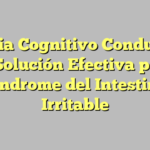 Terapia Cognitivo Conductual: Una Solución Efectiva para el Síndrome del Intestino Irritable