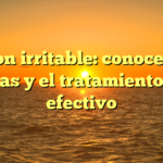 Colon irritable: conoce sus causas y el tratamiento más efectivo